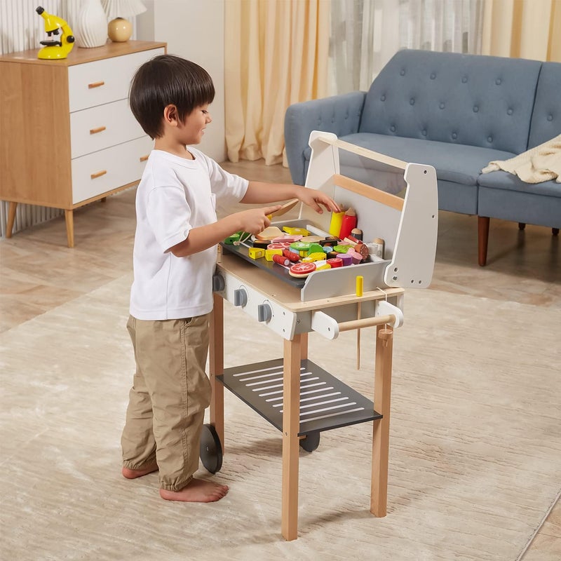 Viga Wooden Grill Toy for Children, Large - Image 4